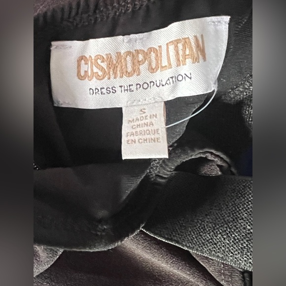 COSMOPOLITAN DRESS THE POPULATION NWT VALENCIA SLEEVELESS FRINGE MIDI DRESS - Picture 13 of 16